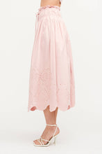 Load image into Gallery viewer, Margot Eyelet Pink Blouse & Skirt Set