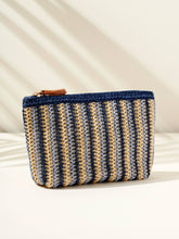 Load image into Gallery viewer, The Maya Straw Zip Pouch