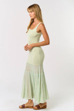 Load image into Gallery viewer, Seafoam Mint Knit Maxi Dress