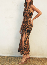 Load image into Gallery viewer, Sahara Sand Sweet Summer Cutout Dress