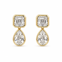 Load image into Gallery viewer, Belinda Bezel Drop Earrings