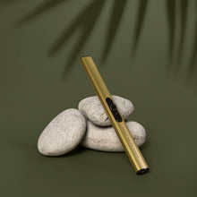 Load image into Gallery viewer, Gold Rechargeable Electric Lighter