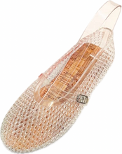 Load image into Gallery viewer, Jelly Woven Mesh Mary Jane Flats