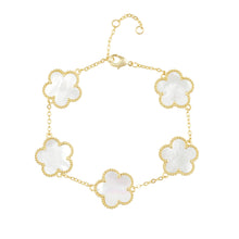 Load image into Gallery viewer, Adeline Clover Bracelet