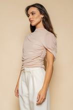 Load image into Gallery viewer, The EastHampton Draped Silhouette Top