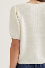 Load image into Gallery viewer, The Sag Harbor Ivory Knit Top