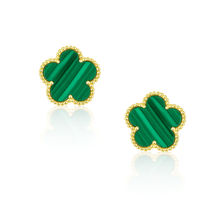 Load image into Gallery viewer, Adeline Clover Stud Earrings