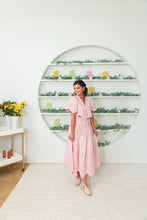 Load image into Gallery viewer, Margot Eyelet Pink Blouse & Skirt Set