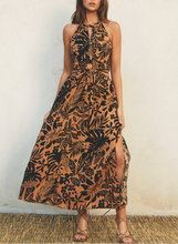 Load image into Gallery viewer, Sahara Sand Sweet Summer Cutout Dress