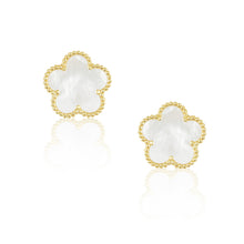 Load image into Gallery viewer, Adeline Clover Stud Earrings