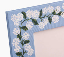 Load image into Gallery viewer, Hydrangea Paper Wrapped Picture Frame