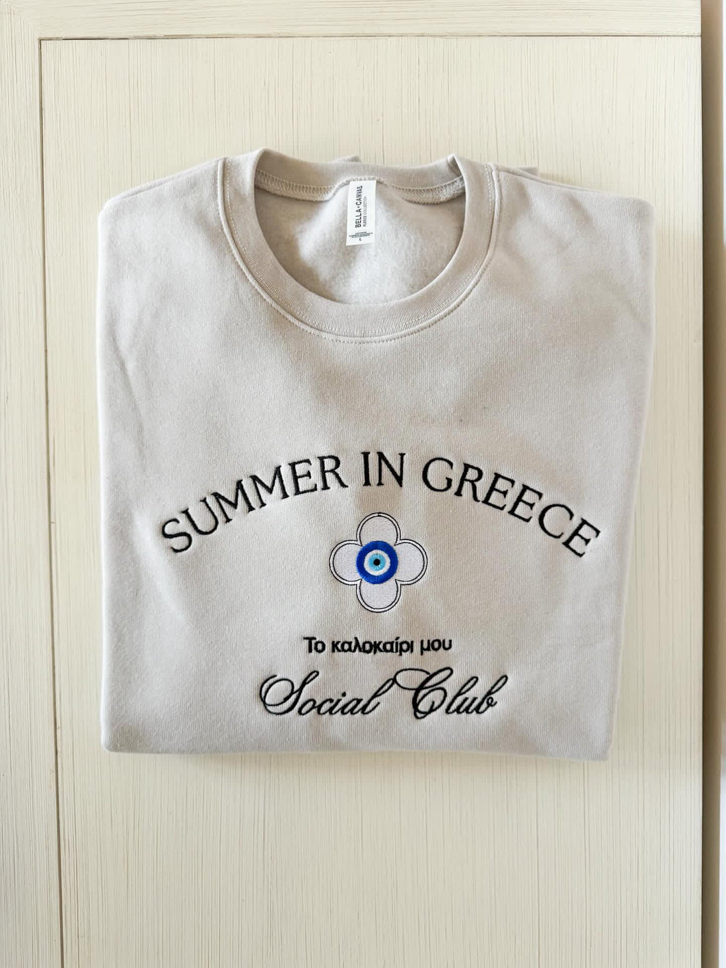 Summer In Greece Social Club Sweatshirt