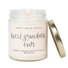 Load image into Gallery viewer, Best Grandma Ever Soy Candle