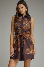 Load image into Gallery viewer, The Napa Bloom Brown Dress