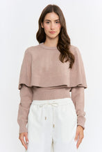 Load image into Gallery viewer, The Sonoma Cape Knit Sweater
