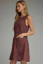 Load image into Gallery viewer, The Merlot Equestrian Mini Dress