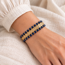 Load image into Gallery viewer, Greek Coin Beaded Bracelet