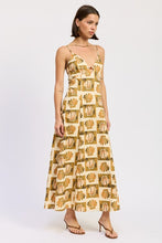 Load image into Gallery viewer, Seashell Beaded Maxi Dress