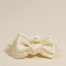 Load image into Gallery viewer, Pretty Little Satin Bow Hair Claw Clip