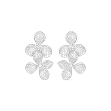 Load image into Gallery viewer, Sakura Statement Dangle Earrings