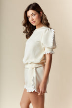 Load image into Gallery viewer, Pretty Little Eyelet Trim Quilted Set