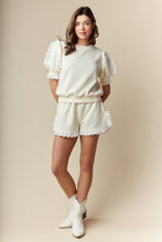 Load image into Gallery viewer, Pretty Little Eyelet Trim Quilted Set