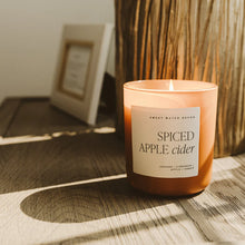 Load image into Gallery viewer, Spiced Apple Cider 15oz Matte Soy Candle