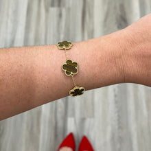 Load image into Gallery viewer, Adeline Clover Bracelet