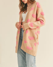 Load image into Gallery viewer, Heart You Cardigan Sweater