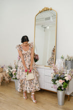 Load image into Gallery viewer, Olivia Organza Smocked Midi Dress

