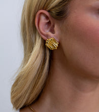 Load image into Gallery viewer, Julia Statement Gold Earrings