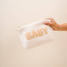 Load image into Gallery viewer, Baby Sherpa Teddy Pouch