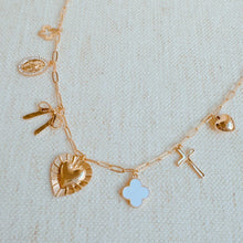 Load image into Gallery viewer, Pretty Little Thing Charm Gold Necklace