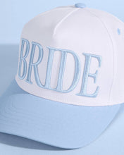 Load image into Gallery viewer, "Something Blue" Bride Embroidered Hat