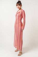 Load image into Gallery viewer, The Costa Smeralda Long Sleeve Coverup Dress