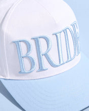 Load image into Gallery viewer, "Something Blue" Bride Embroidered Hat