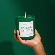 Load image into Gallery viewer, Under the Mistletoe 15 oz Matte Soy Candle
