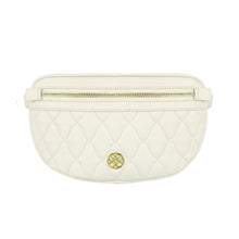 Load image into Gallery viewer, Grace Quilted Cream Belt Bag
