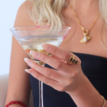 Load image into Gallery viewer, "Extra Olives" Martini Ring
