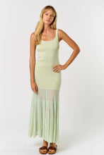Load image into Gallery viewer, Seafoam Mint Knit Maxi Dress