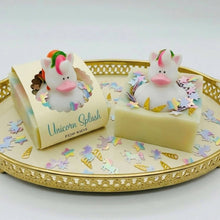 Load image into Gallery viewer, Unicorn Splash Handmade Novelty Soap Bar