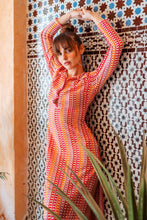 Load image into Gallery viewer, The Costa Smeralda Long Sleeve Coverup Dress
