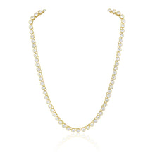 Load image into Gallery viewer, Bezel Tennis Necklace
