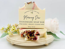 Load image into Gallery viewer, Morning Dew Handmade Soap Bar