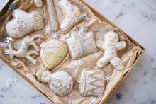 Load image into Gallery viewer, Present Irish Linen Holiday Ornament