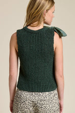 Load image into Gallery viewer, Pretty Bow Sleeveless Knit Top