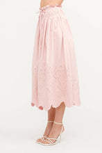 Load image into Gallery viewer, Margot Eyelet Pink Blouse & Skirt Set