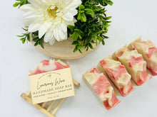 Load image into Gallery viewer, Red Wine Handmade Soap Bar