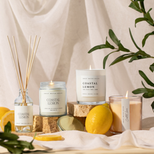 Load image into Gallery viewer, Coastal Lemon Soy Candle