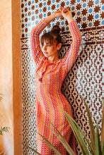 Load image into Gallery viewer, The Costa Smeralda Long Sleeve Coverup Dress